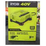 Ryobi 40V Rapid Charger