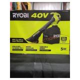 Ryobi 40v Cordless Leaf Vacuum
