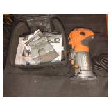 Ridgid 1-1/2HP 1/4" Compact Fixed Base Router