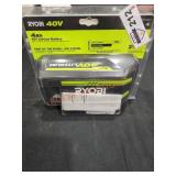 Ryobi 40v Lithium Battery