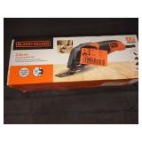 Black+ Decker Corded Oscillating Multi Tool
