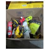 Box Lot of Assorted Tools