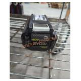 Ryobi 40v 4 ah battery