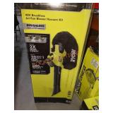 Ryobi 40v Jet Fan Blower/ Vac Kit