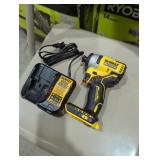 DeWalt 20v 1/4" impact driver and charger