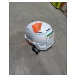 Milwaukee white helmet