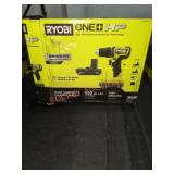 Ryobi 18v Compact Brushless 1/2" Drill Driver Kit