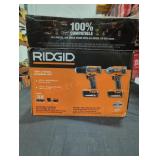 Ridgid 18v 2-Tool Combo Kit