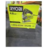 Ryobi 4.8 amp variable speed jig saw