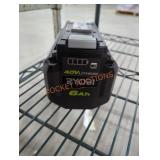 Ryobi 40v 6 ah battery