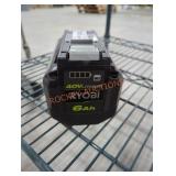 Ryobi 40v 6 ah battery