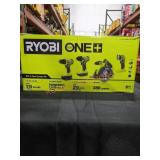 Ryobi 18v 4-Tool Combo Kit (Drill/Driver, Impact