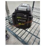 Ryobi 40v 6 ah battery