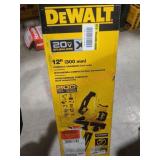 DeWalt 20v MAX Brushless 12" Compact Chainsaw