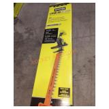 RYOBI 18v 22" Hedge Trimmer, Tool Only, NO