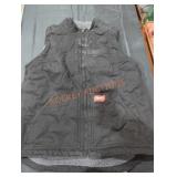 Milwaukee XL Black Sherpa Lined Vest
