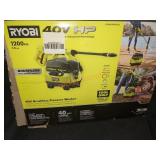 Ryobi 40v 1200PSI Pressure Washer, Tool Only, NO