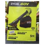 Ryobi 40V Leaf Vacuum