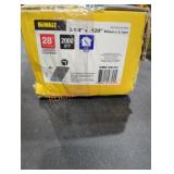 DeWalt 28ï¿½ 3-1/4" x .120" wire weld framing nails