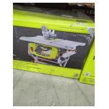 Ryobi 10" table saw with folding stand