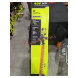 Ryobi 40v HP Brushless 26" Cordless Hedge Trimmer