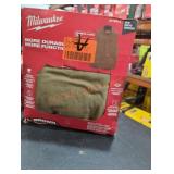 Milwaukee heavy duty sherpa-lined vest L brown