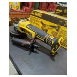 DeWalt 20v 4.5" angle grinder with brake