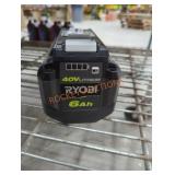 Ryobi 40v 6 ah battery