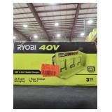 Ryobi 40V 3-Port Quick Charger