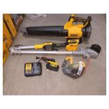 DeWalt 20v Folding Trimmer and Blower Kit, Sold