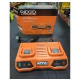Ridgid 18V Dual Port Simultaneous Charger