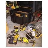 DeWalt Tough system 4 Tool Combo Kit, 1 Battery,