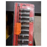 Milwaukee 9pc 1/2" Impact Socket Set