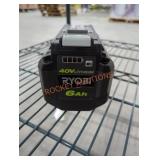 Ryobi 40v 6 ah battery
