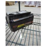 Ryobi 40v 6 ah battery