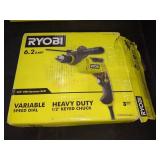 Ryobi Corded 5/8" VSR Hammer Drill, UNOPENED BY