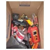 Box Lot Milwaukee, Bits, Hole Dozer, Hammer Flash