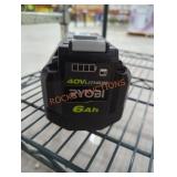 Ryobi 40v 6 ah battery