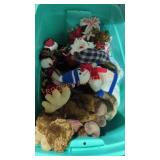 Miscellaneous Christmas Decor Tote Lot