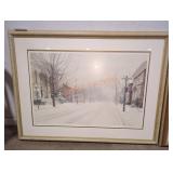 Signed Bradley Shoemaker Lewisburg Art Print