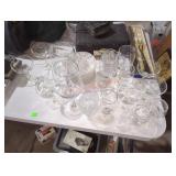 Miscellaneous Clear Glass Lot