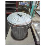 Small Metal Outdoor Garage Can