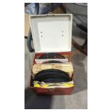 Box of vintage 45