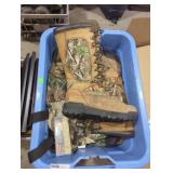 Hunting Gear Tote Lot