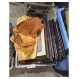Genuine Leather & Animal Photo Crate Lot