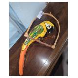Vintage Hand-painted  Macaw