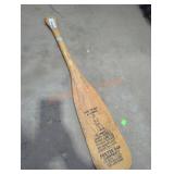 Foster Oar Company Paddle-Shaped Sign