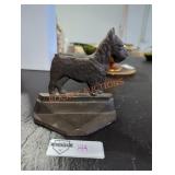 Cast Iron Scottie Dog Deco Doorstopper