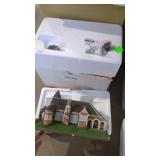 Danbury mint train houses