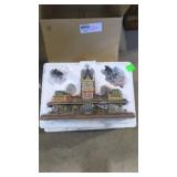 Danbury mint train houses